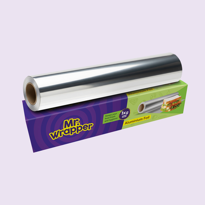 Mr.Wrapper Aluminium Foil 1KG (Heavy Duty)