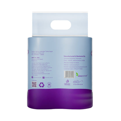 Lavender Toilet Paper 4 Roll Pack