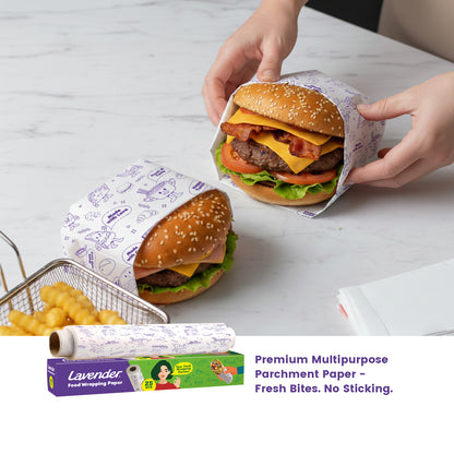 Lavender Food Wrapping Paper 