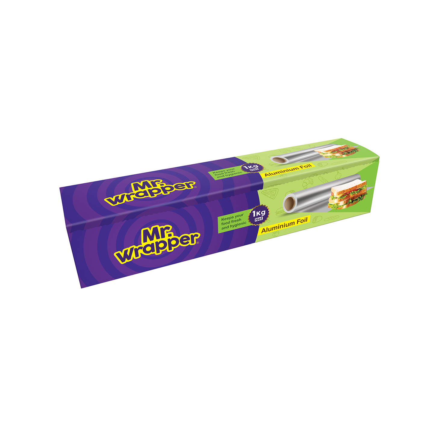 Mr.Wrapper Aluminium Foil 1KG (Heavy Duty)