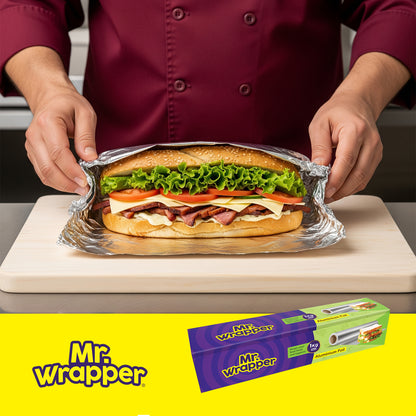 Mr.Wrapper Aluminium Foil 1KG (Heavy Duty)