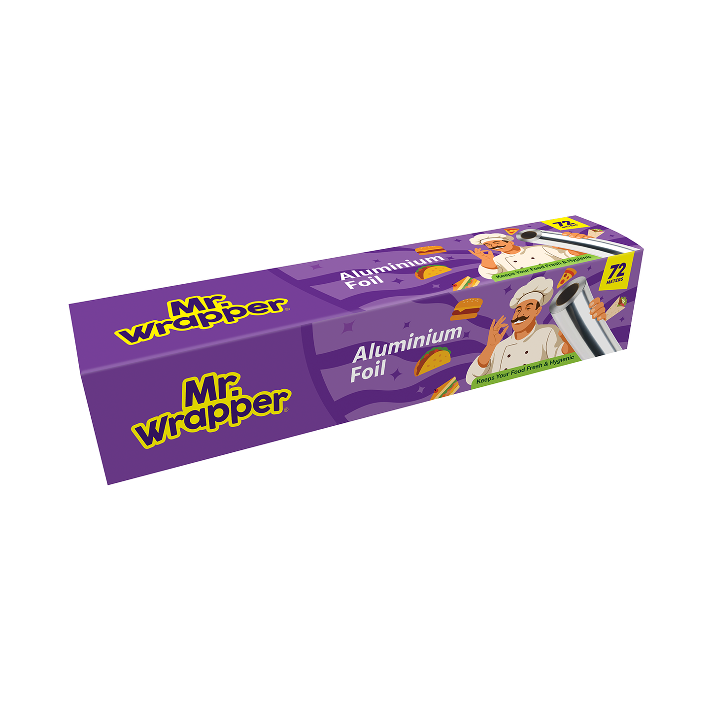 Mr.Wrapper Aluminium Foil 72MTR